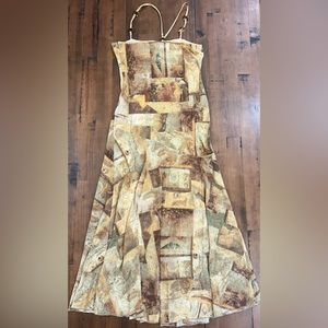 Joseph Ribkoff Dress WOMENS Couture renaissance mesh maxi dress